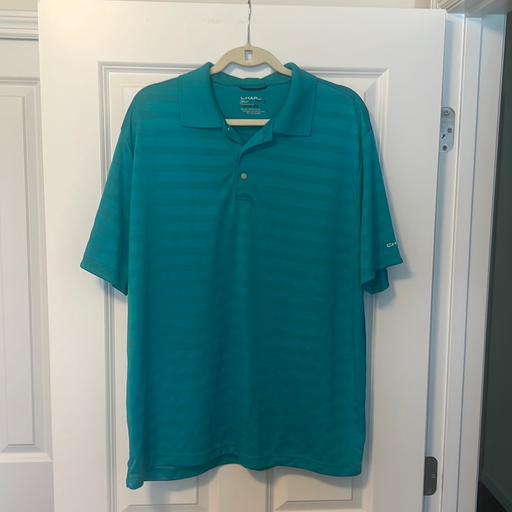 Men’s Teal Chaps Golf Polo